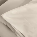 Σετ Σεντόνια με Λάστιχο Cannon Stonewashed 160X200+35 / Cream